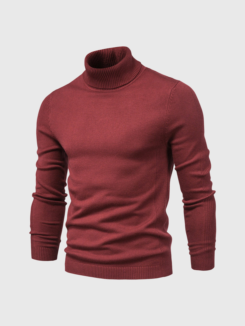 Herren Rollkragenpullover | Zeitloser & Leichter Strickpullover für Alltag & Business | Leon