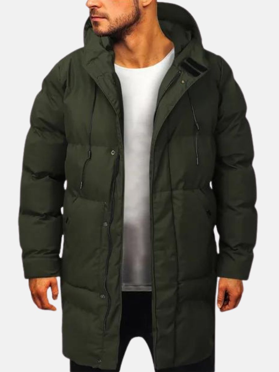 Herren Parka – Warm mit Kapuze