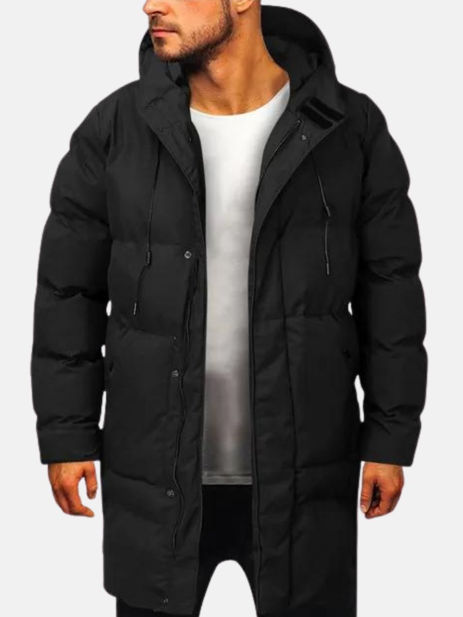 Herren Parka – Warm mit Kapuze