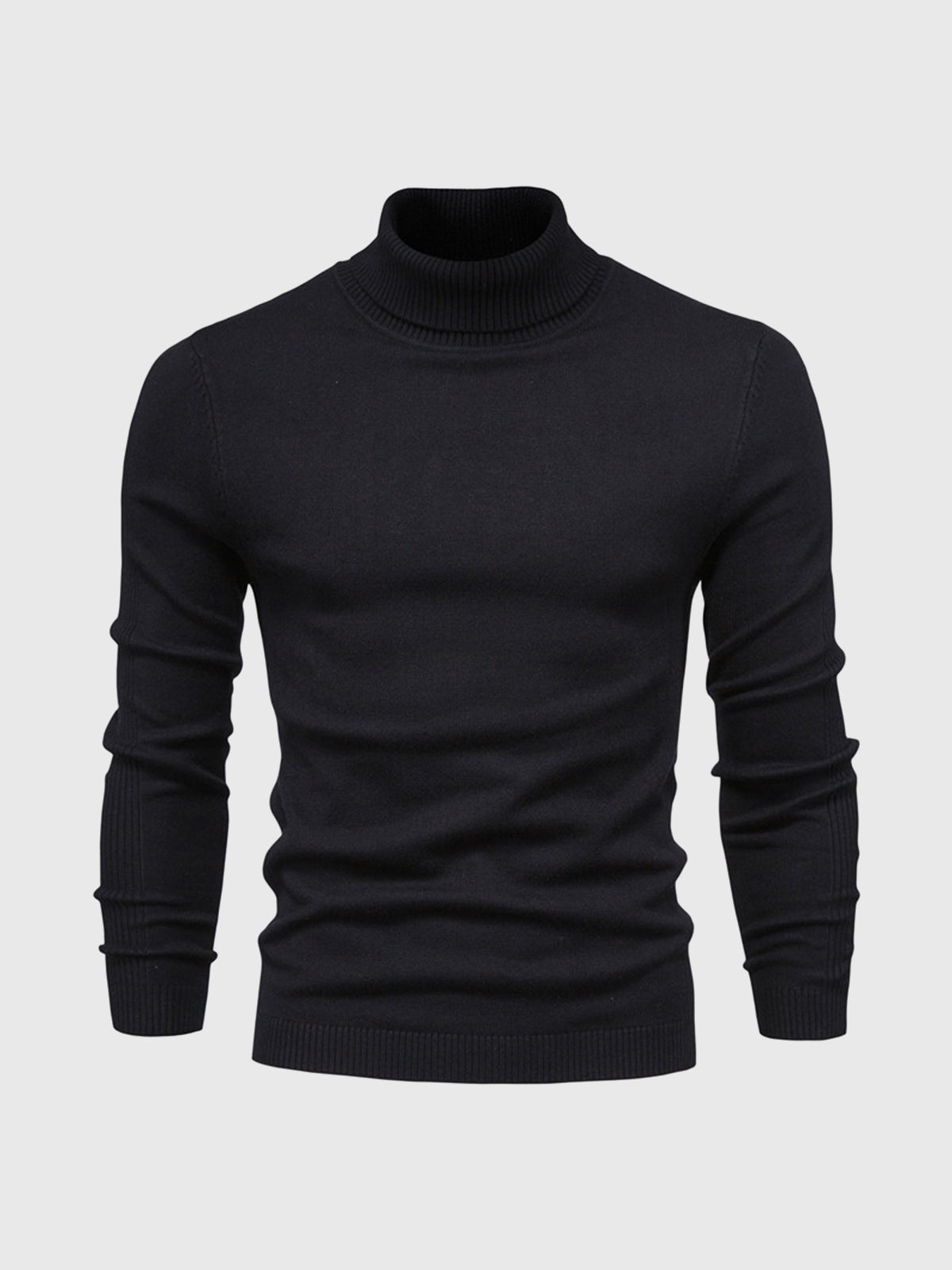 Herren Rollkragenpullover | Zeitloser & Leichter Strickpullover für Alltag & Business | Leon