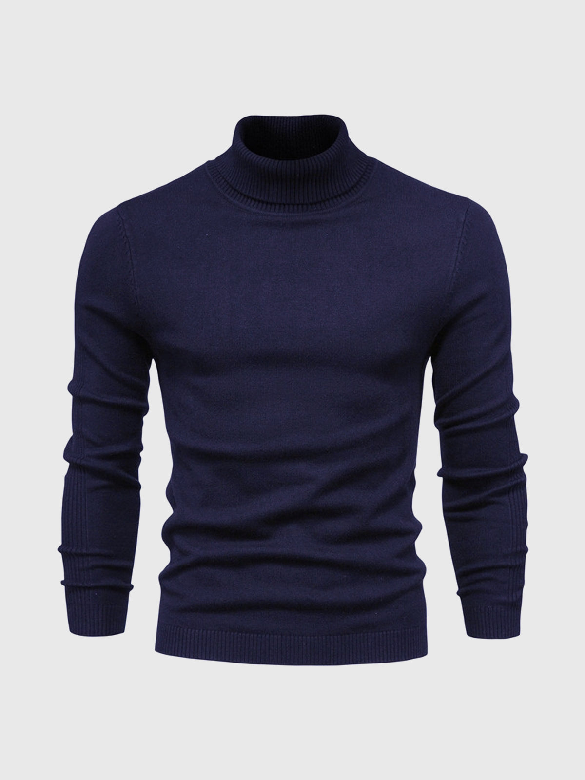 Herren Rollkragenpullover | Zeitloser & Leichter Strickpullover für Alltag & Business | Leon