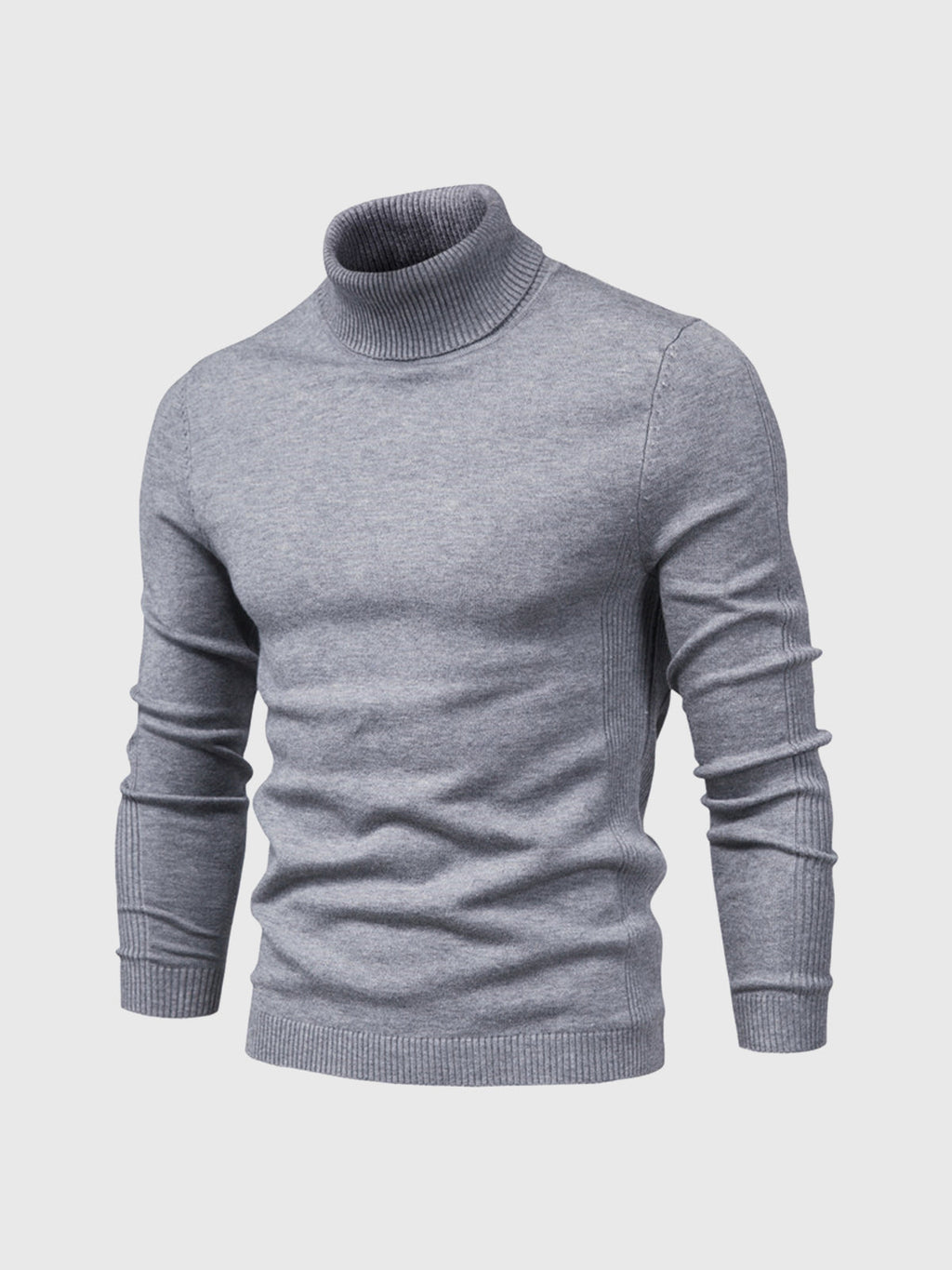 Herren Rollkragenpullover | Zeitloser & Leichter Strickpullover für Alltag & Business | Leon