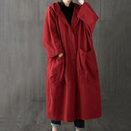 Damen Trenchcoat mit praktischen Eingrifftaschen