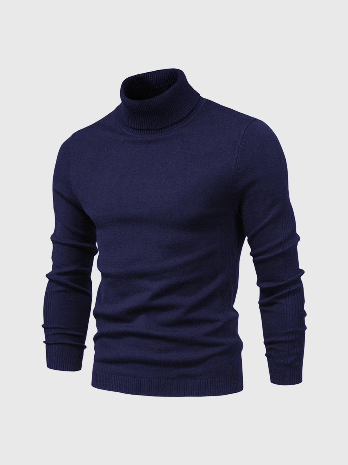 Herren Rollkragenpullover | Zeitloser & Leichter Strickpullover für Alltag & Business | Leon
