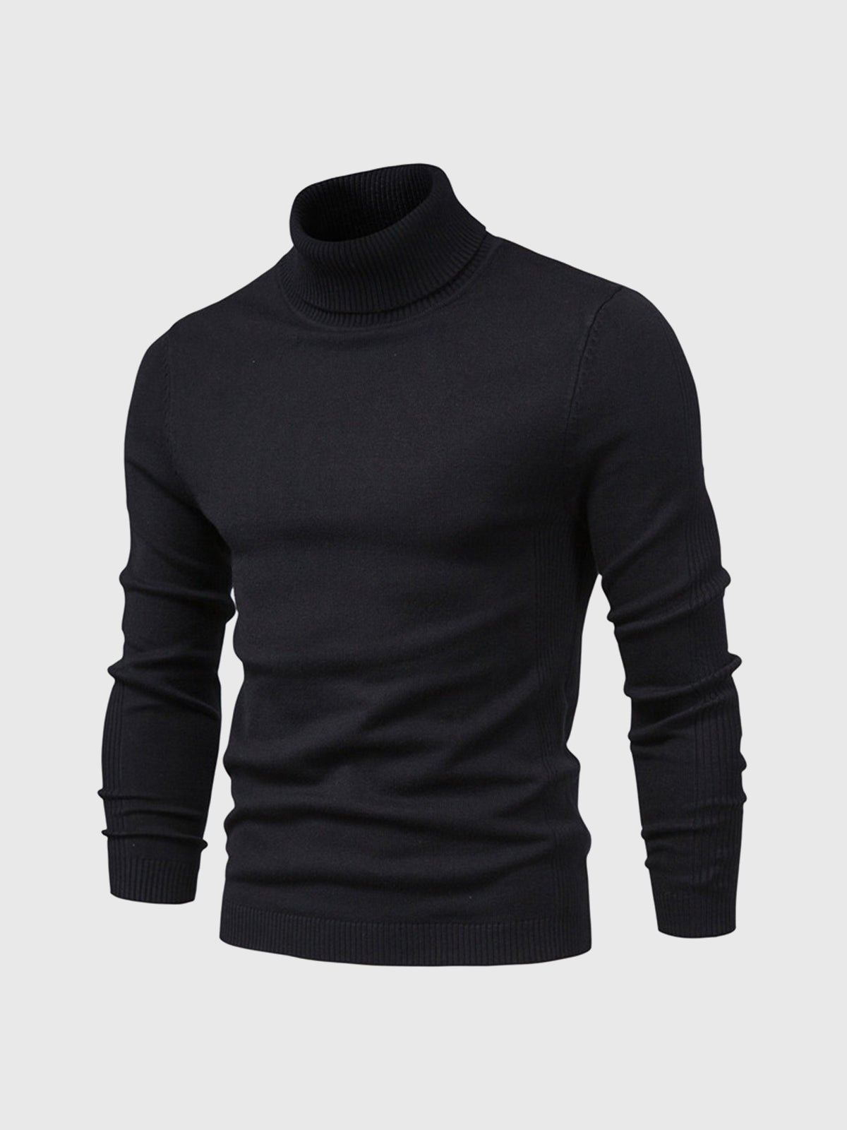 Herren Rollkragenpullover | Zeitloser & Leichter Strickpullover für Alltag & Business | Leon