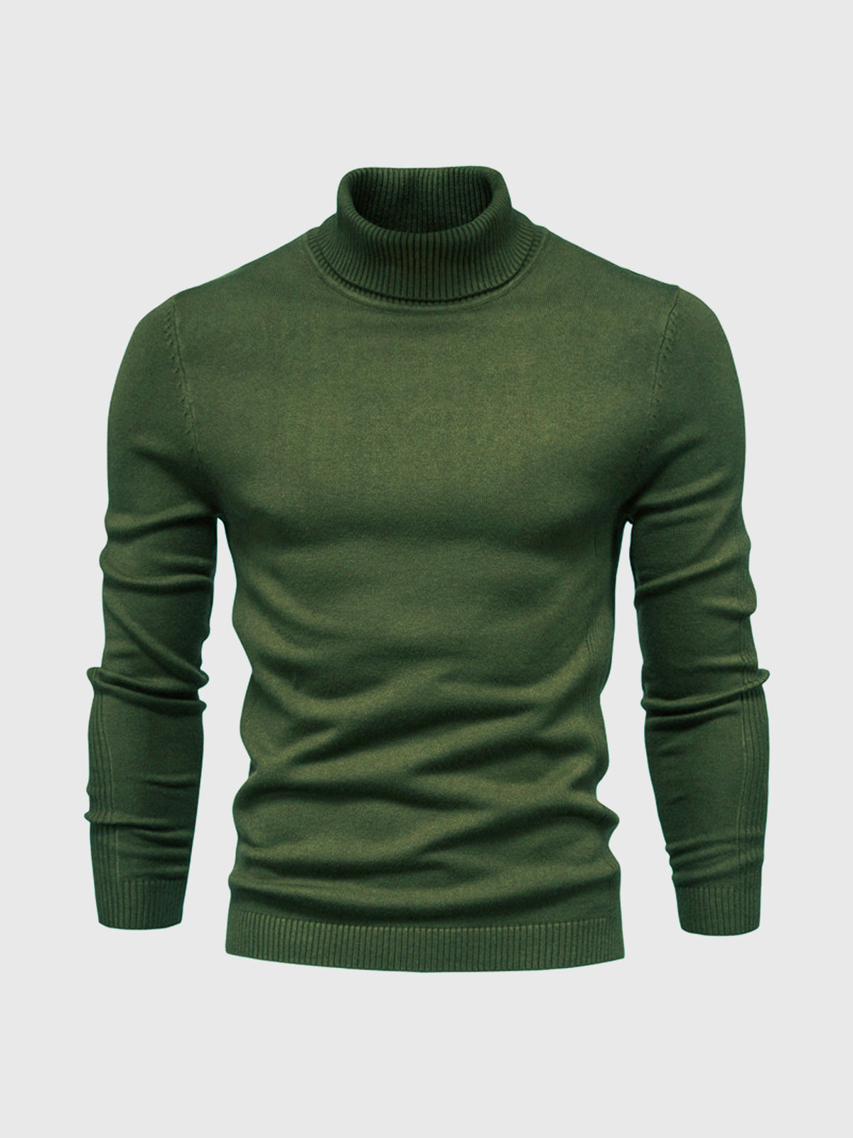 Herren Rollkragenpullover | Zeitloser & Leichter Strickpullover für Alltag & Business | Leon