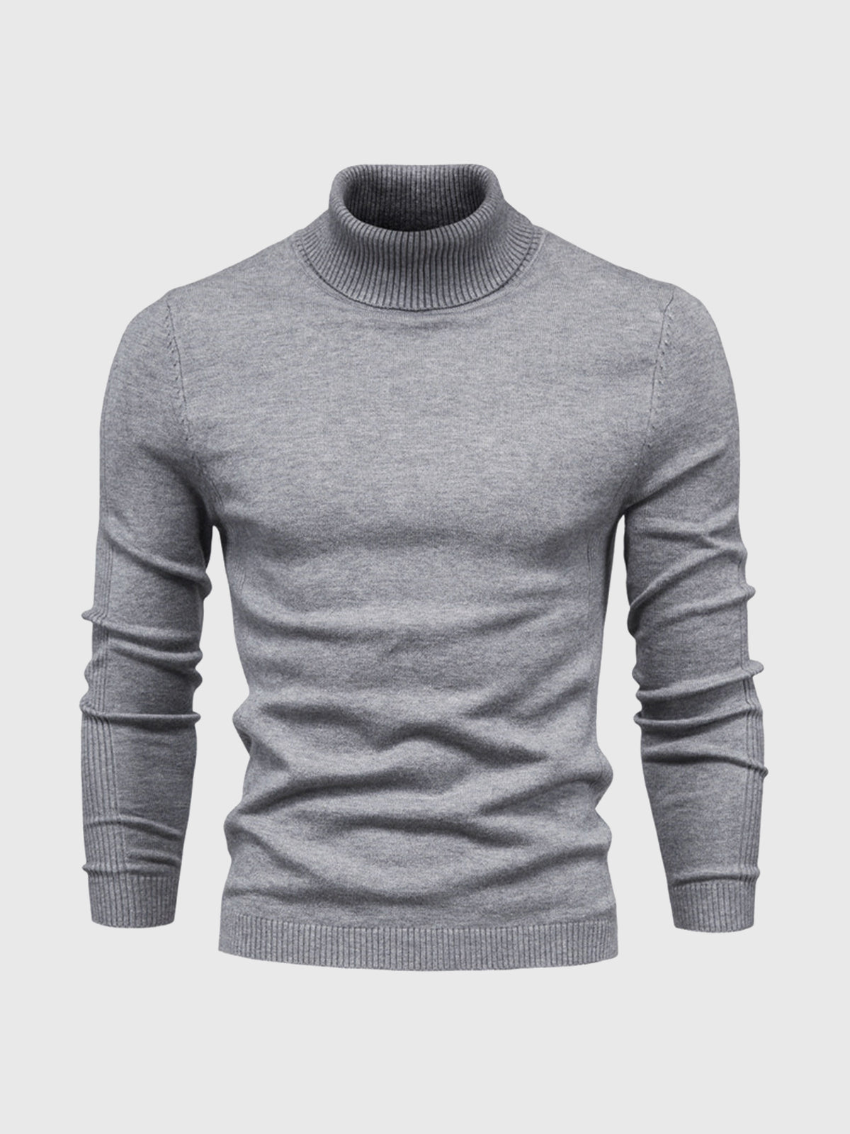 Herren Rollkragenpullover | Zeitloser & Leichter Strickpullover für Alltag & Business | Leon