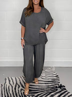 Damen Zweiteiler Set – Oversized Loungewear