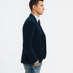 Cord-Blazer Set für Herren – Mit passender Weste