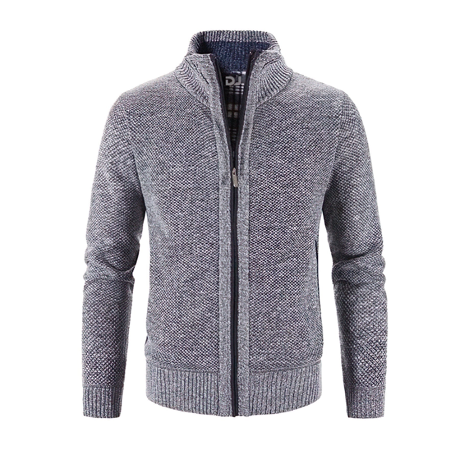 Herren Strickjacke mit Reißverschluss – Modernes Design