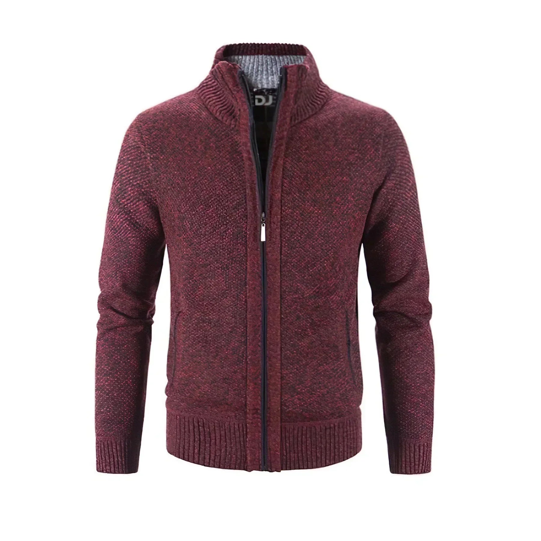 Herren Strickjacke mit Reißverschluss – Modernes Design