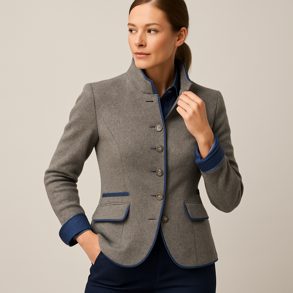 Elegante Damenjacke im klassischen Stil