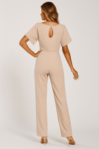 Ella Eleganter Damen Jumpsuit mit Gürtel