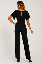 Ella Eleganter Damen Jumpsuit mit Gürtel