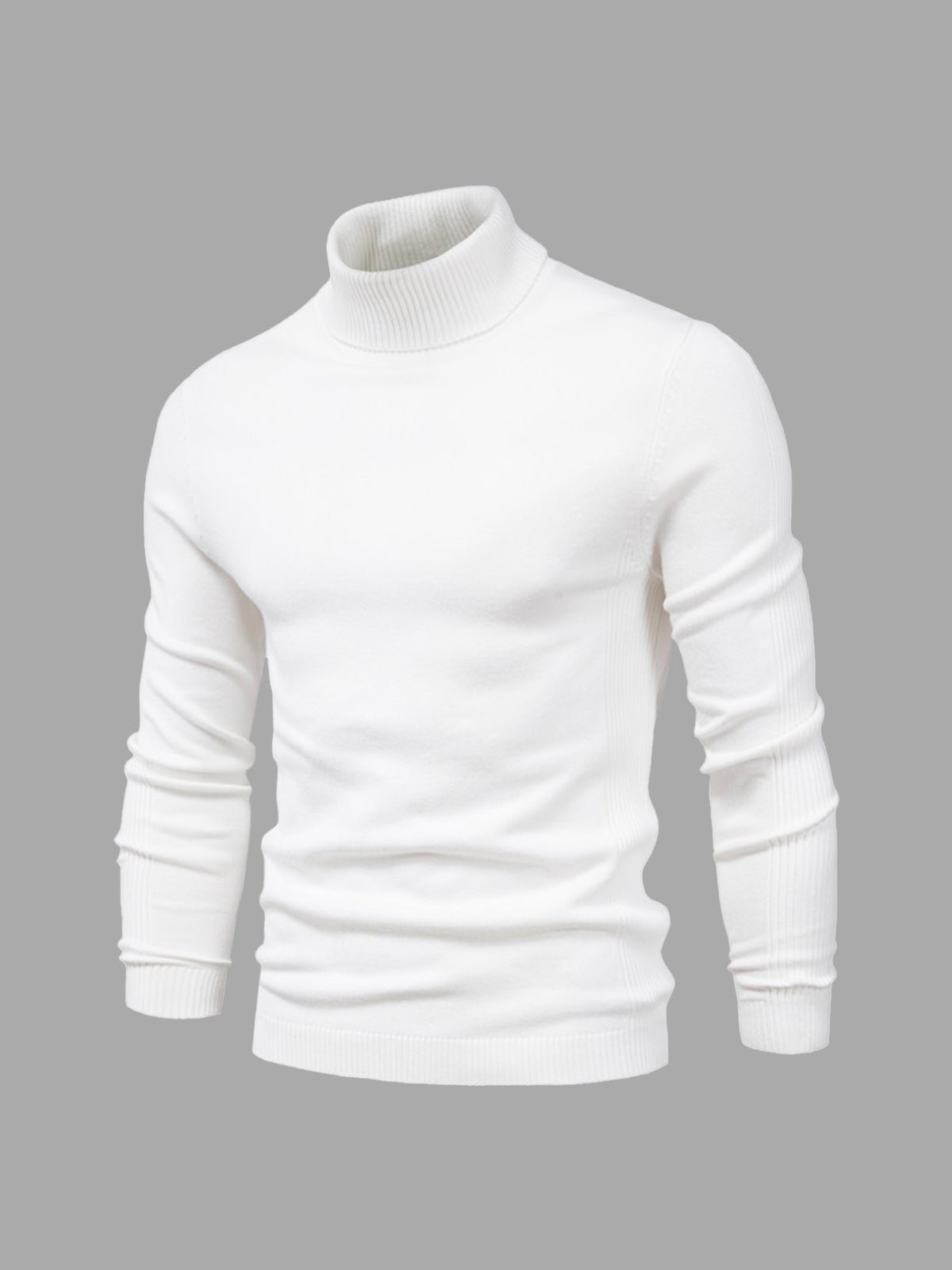Herren Rollkragenpullover | Zeitloser & Leichter Strickpullover für Alltag & Business | Leon