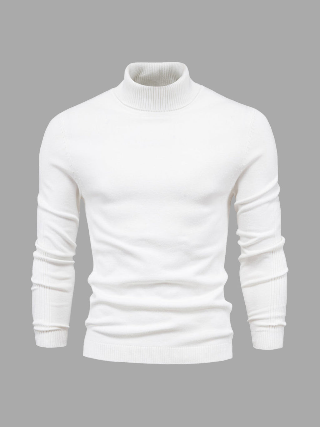 Herren Rollkragenpullover | Zeitloser & Leichter Strickpullover für Alltag & Business | Leon
