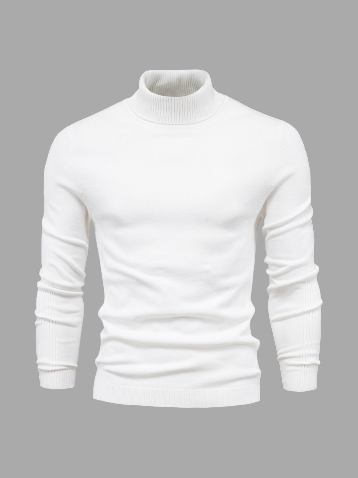Herren Rollkragenpullover | Zeitloser & Leichter Strickpullover für Alltag & Business | Leon