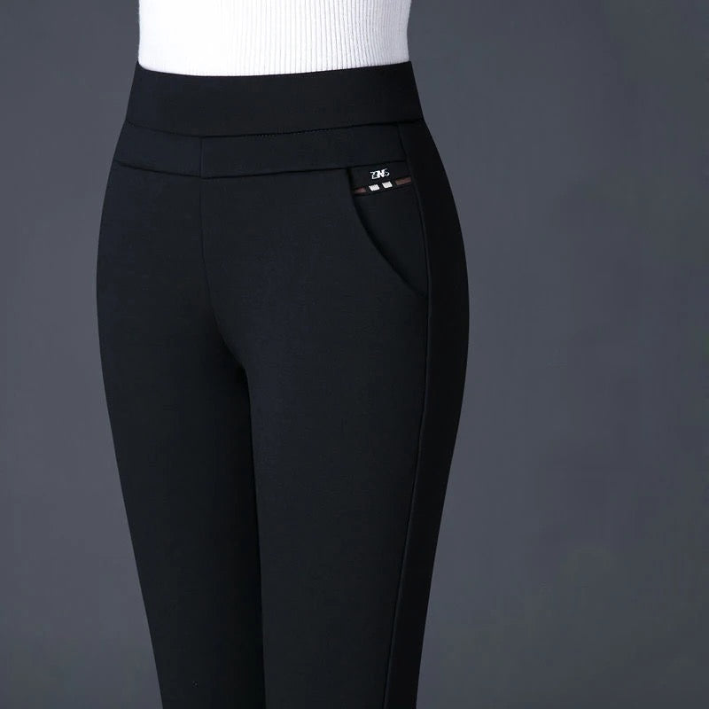 Margot – High Waist Stretch Trousers Women