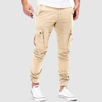 Schmale Herren Cargo Chino Hosen