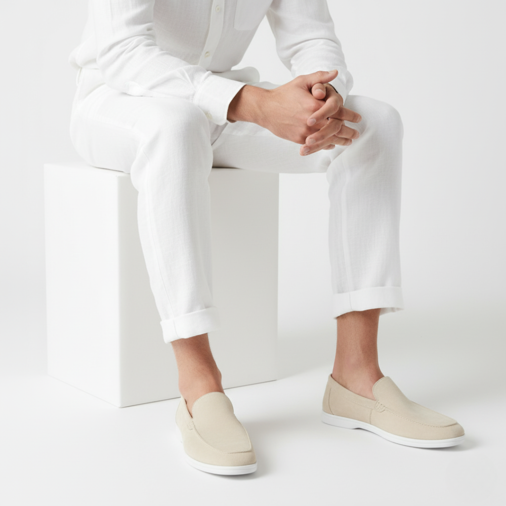 Herren Wildleder Slip-On Schuhe – Elegante Loafer