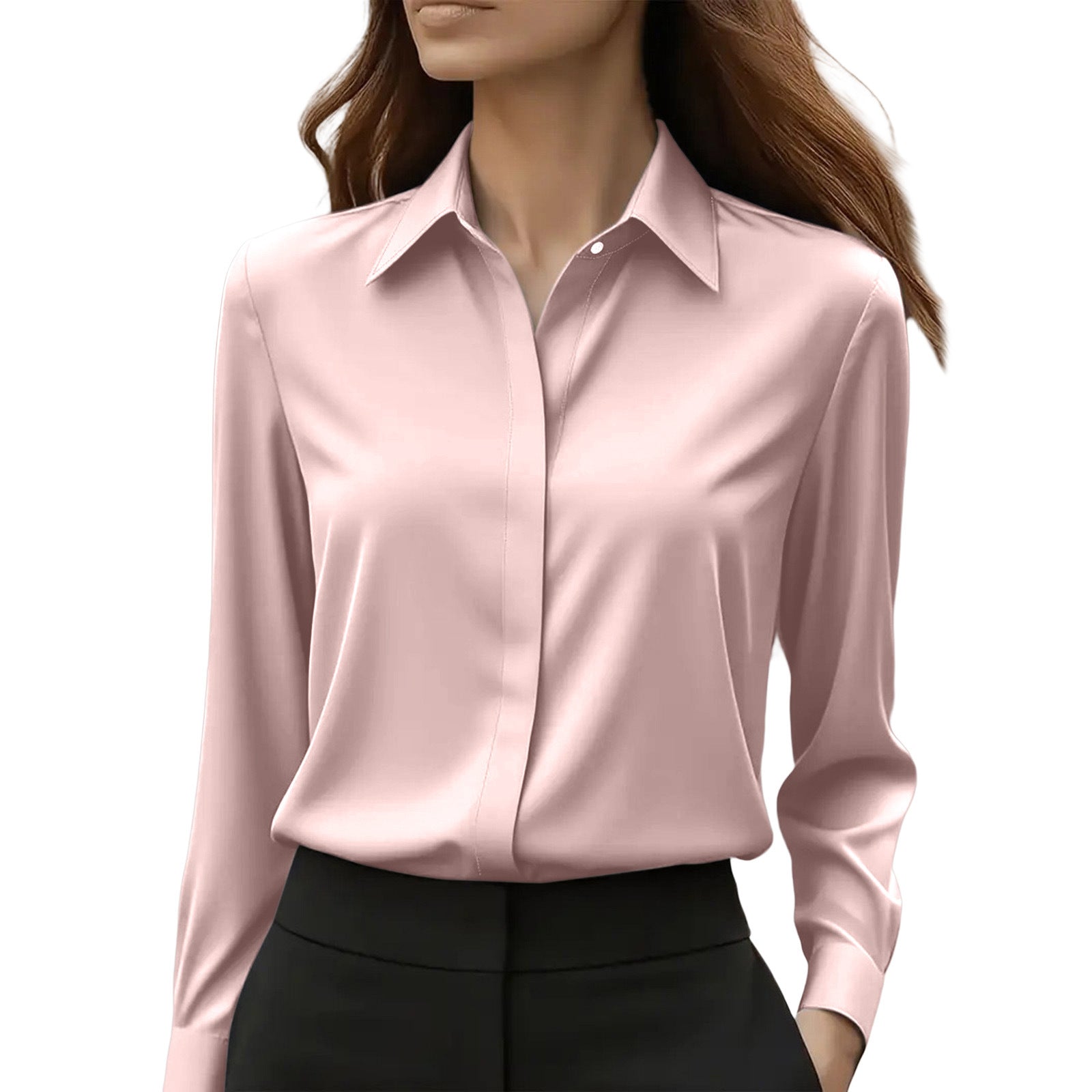 Elegante Seidenbluse für Damen – Zeitloser Chic