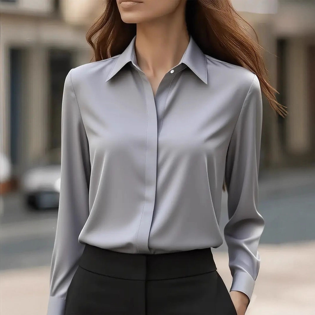 Elegante Seidenbluse für Damen – Zeitloser Chic