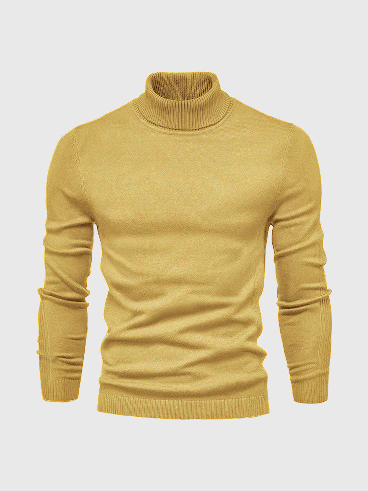 Herren Rollkragenpullover | Zeitloser & Leichter Strickpullover für Alltag & Business | Leon