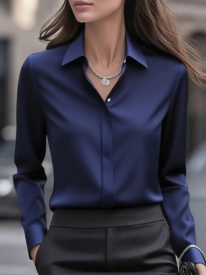 Elegante Seidenbluse für Damen – Zeitloser Chic