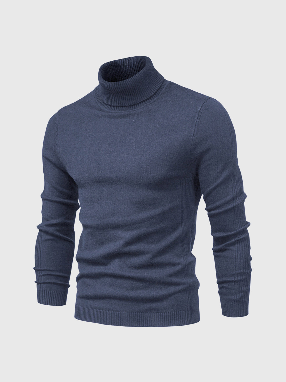 Herren Rollkragenpullover | Zeitloser & Leichter Strickpullover für Alltag & Business | Leon