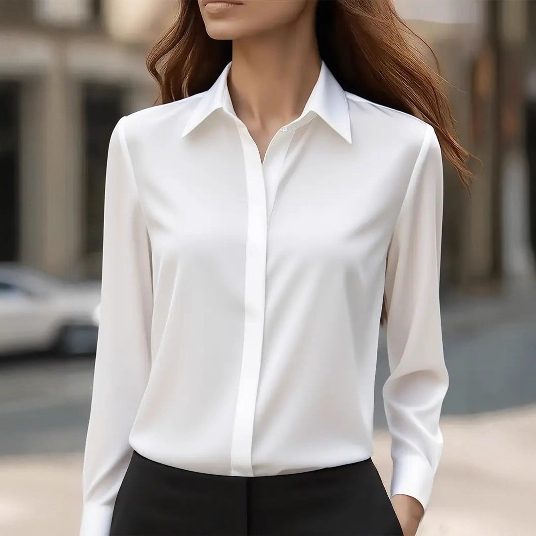 Elegante Seidenbluse für Damen – Zeitloser Chic