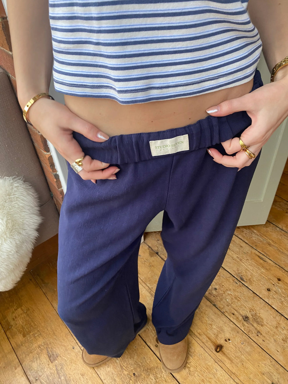 Damen Lounge Hose aus Baumwolle – Bequeme Passform