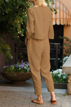 Bella - Zweiteiliges Leinen Set