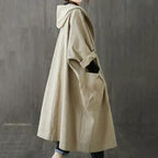 Damen Trenchcoat mit praktischen Eingrifftaschen