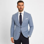 Herren Blazer im Slim Fit mit leichtem Strukturstoff