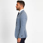 Herren Blazer im Slim Fit mit leichtem Strukturstoff