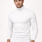 Herren Rollkragenpullover | Zeitloser & Leichter Strickpullover für Alltag & Business | Leon