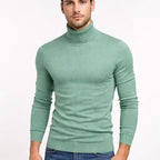 Herren Rollkragenpullover | Zeitloser & Leichter Strickpullover für Alltag & Business | Leon