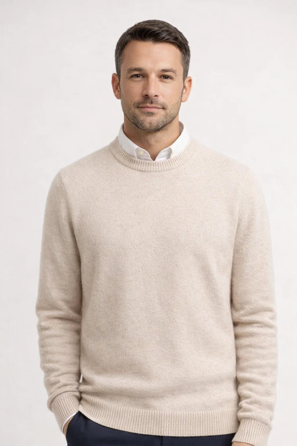 Herren Feinstrick Pullover mit Klassischem Schnitt | Martin