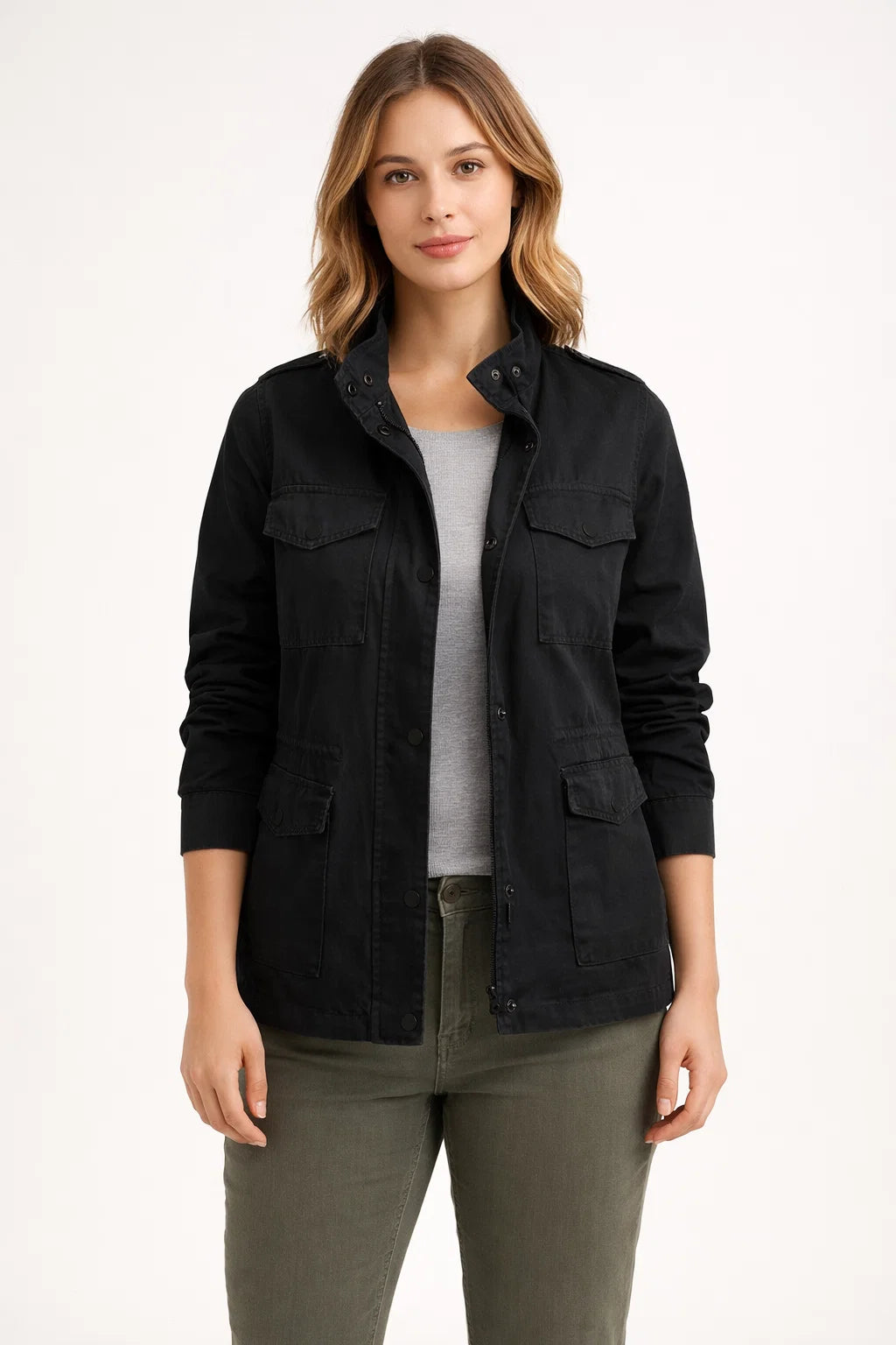 Weiche Damen-Jeansjacke– Bequemer Alltagsstil