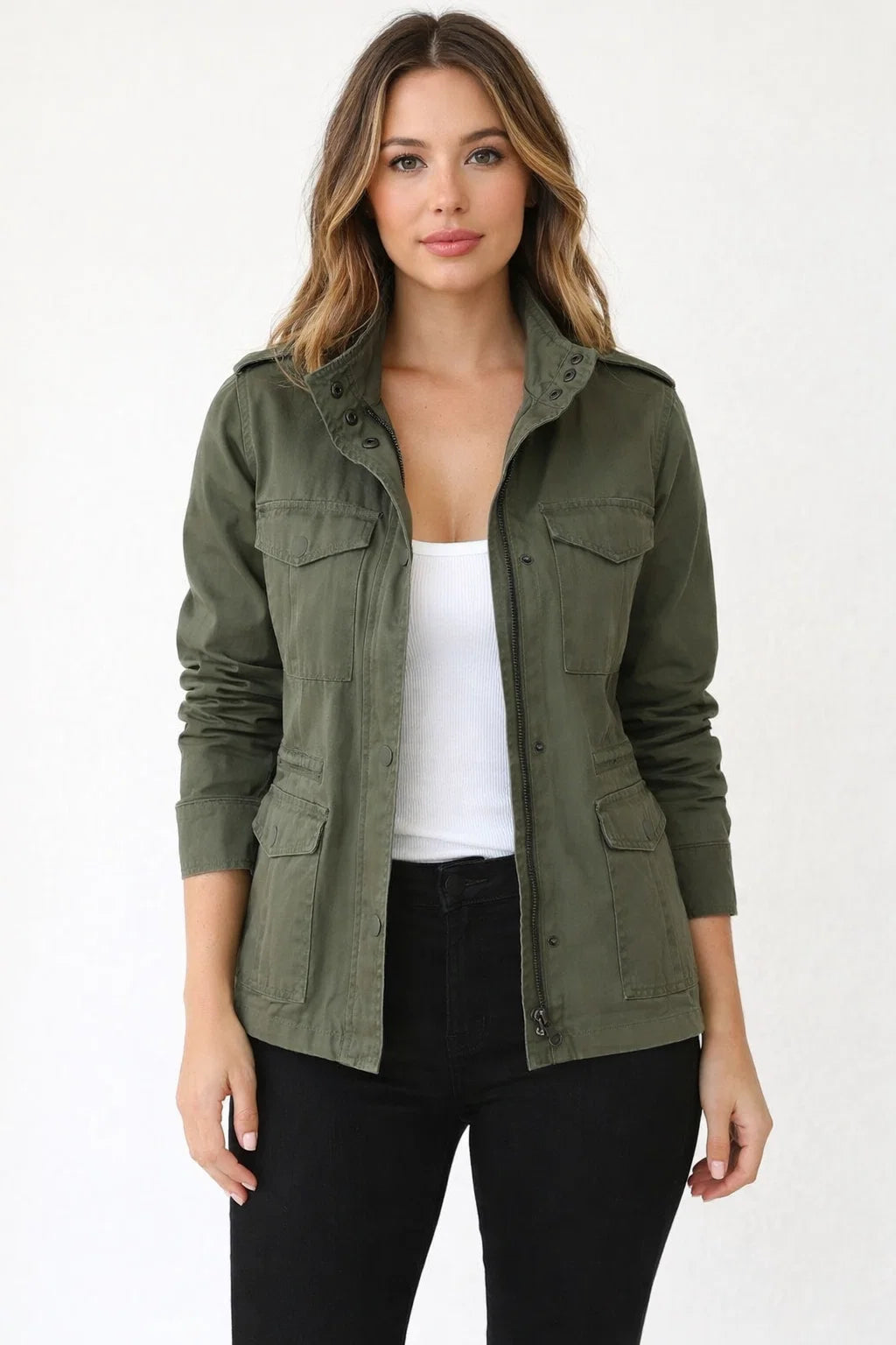 Weiche Damen-Jeansjacke– Bequemer Alltagsstil