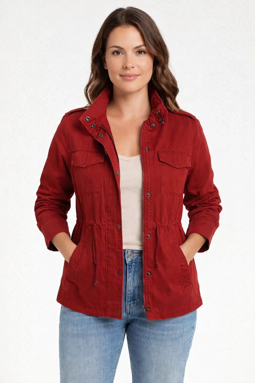 Weiche Damen-Jeansjacke– Bequemer Alltagsstil