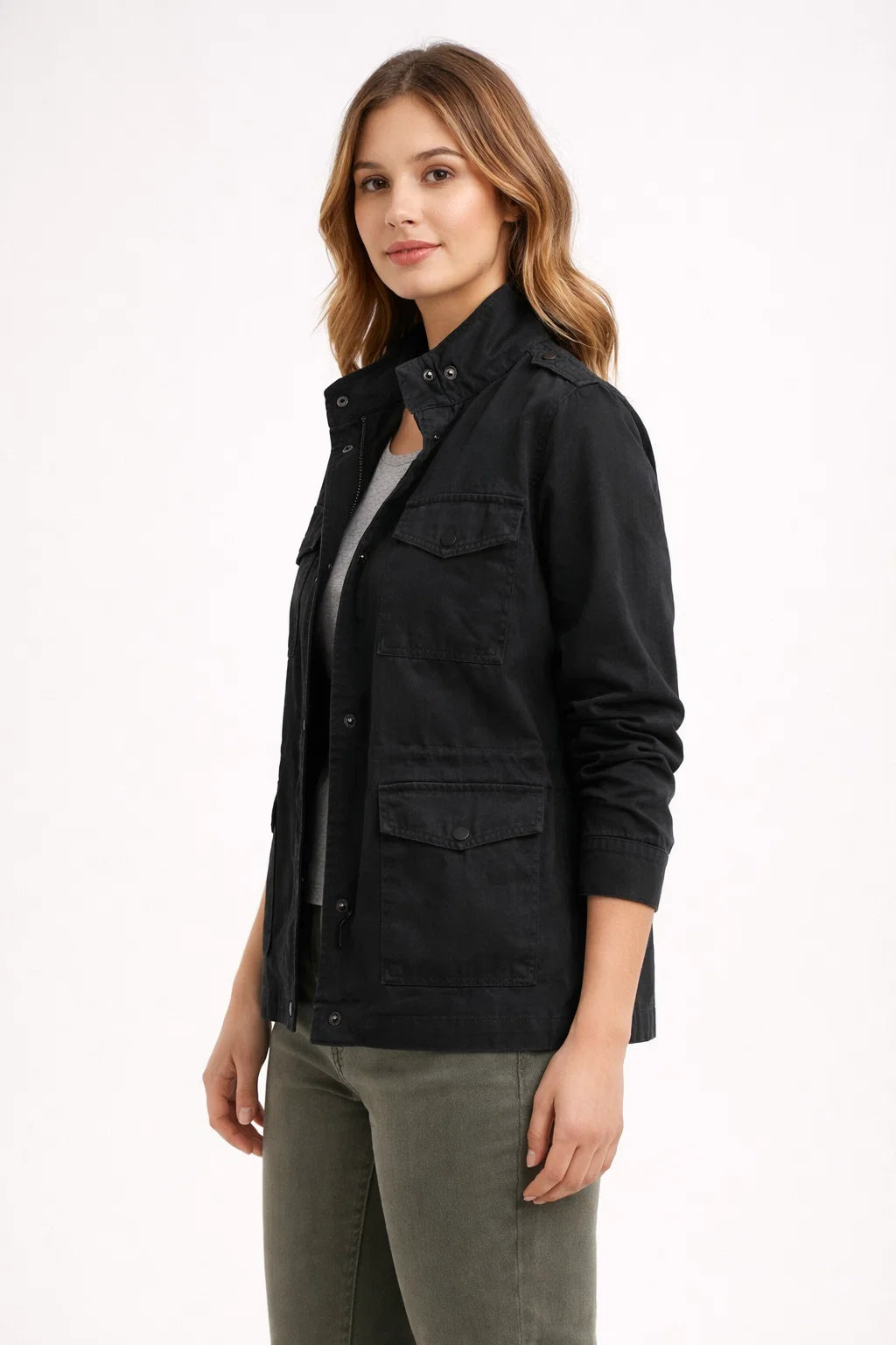 Weiche Damen-Jeansjacke– Bequemer Alltagsstil