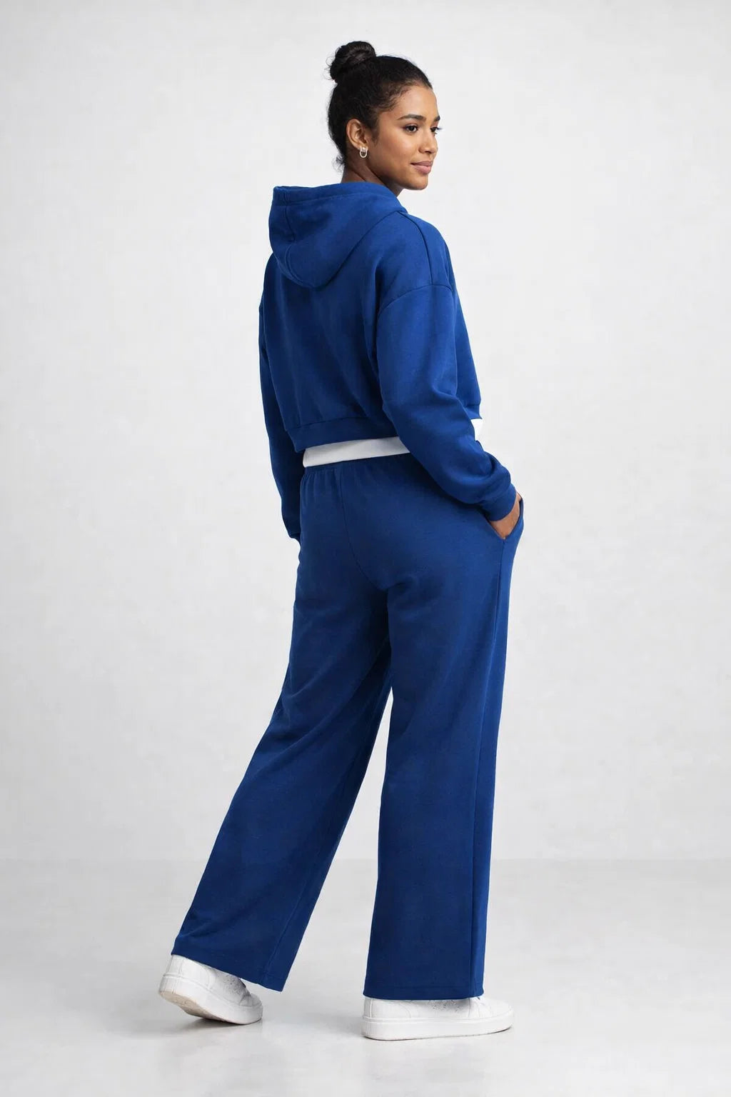 Damen Hoodie-Set mit weitem Bein | Loungewear