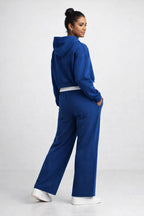 Damen Hoodie-Set mit weitem Bein | Loungewear