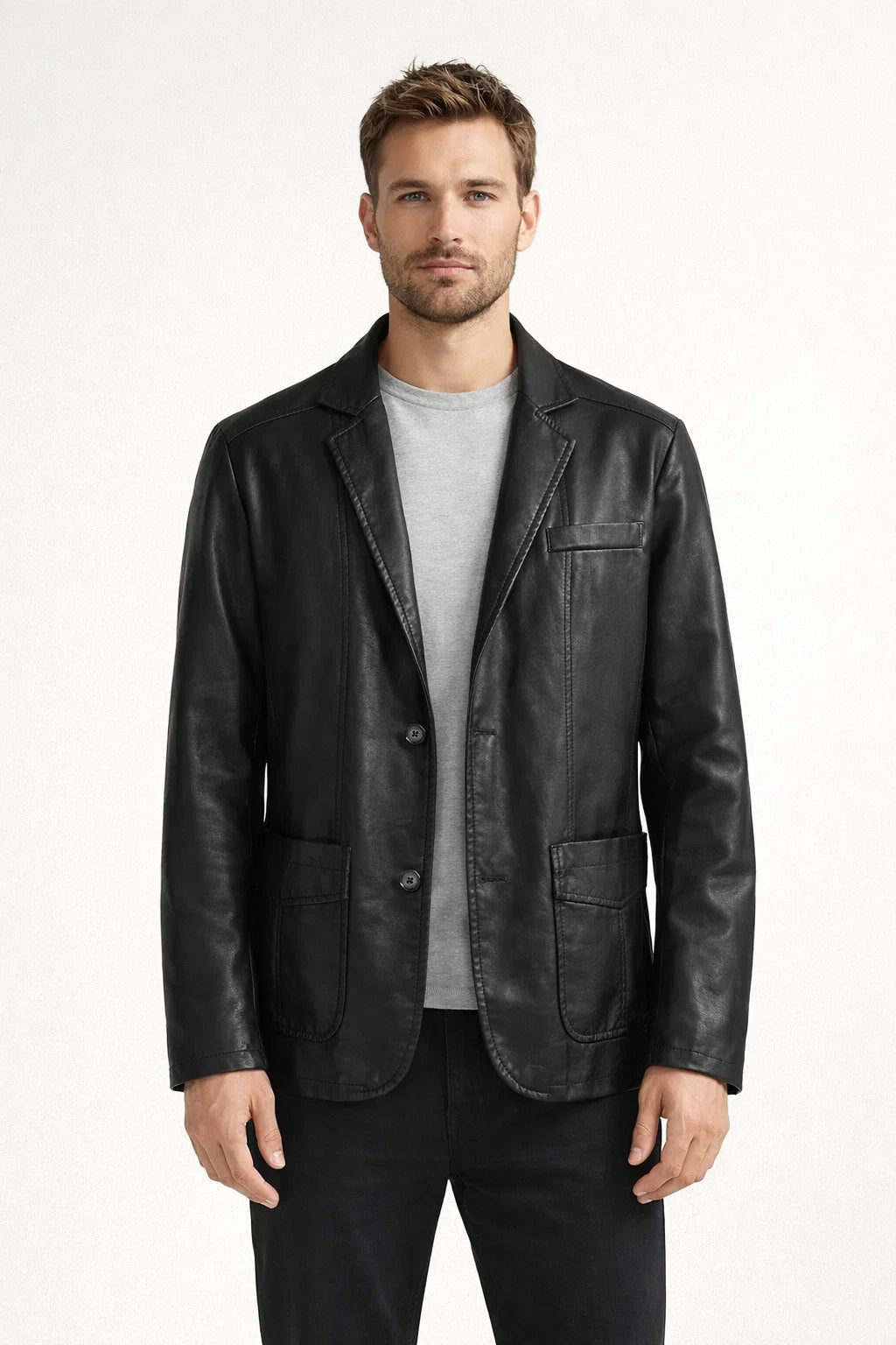 Celso - Modische Lederjacke für stilbewusste Träger