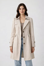Eleganter Damen Trenchcoat für den Übergang