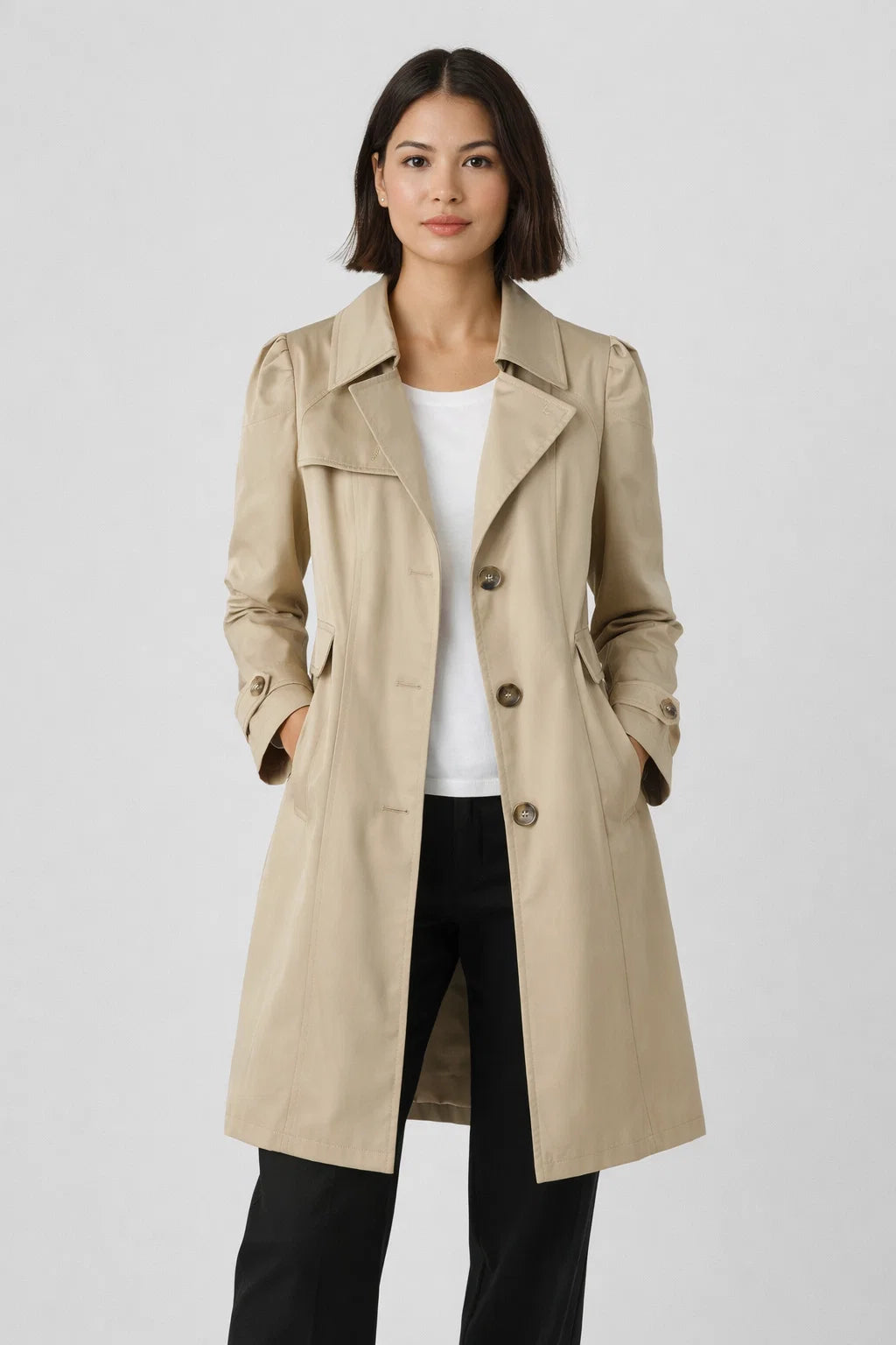 Eleganter Damen Trenchcoat für den Übergang