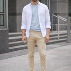 Slim-Fit Herrenhose mit modernem Stretch-Komfort