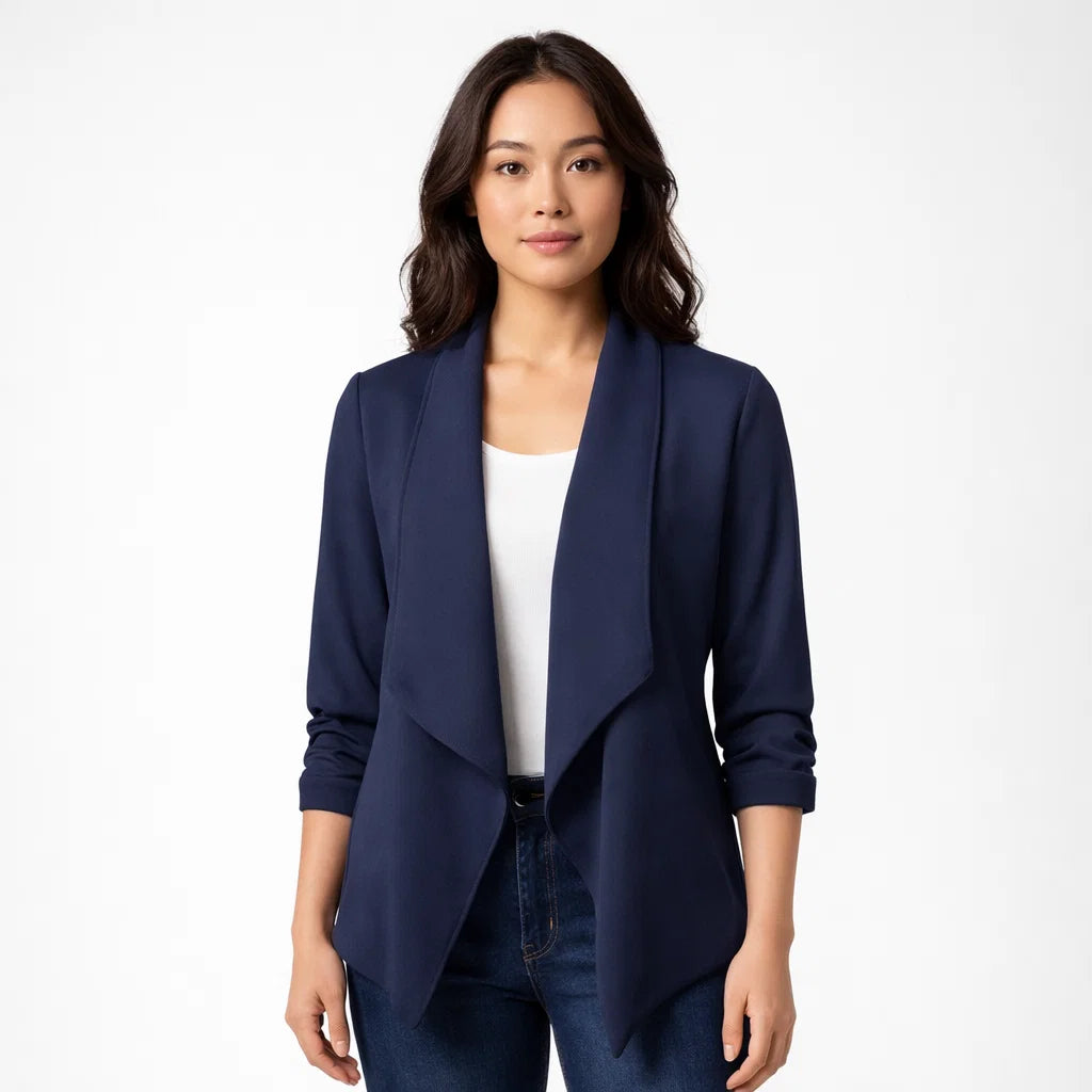 Damen Blazer mit langen Ärmeln - Formaler Stil