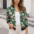 Grace – Bedruckte Übergangsjacke Damen